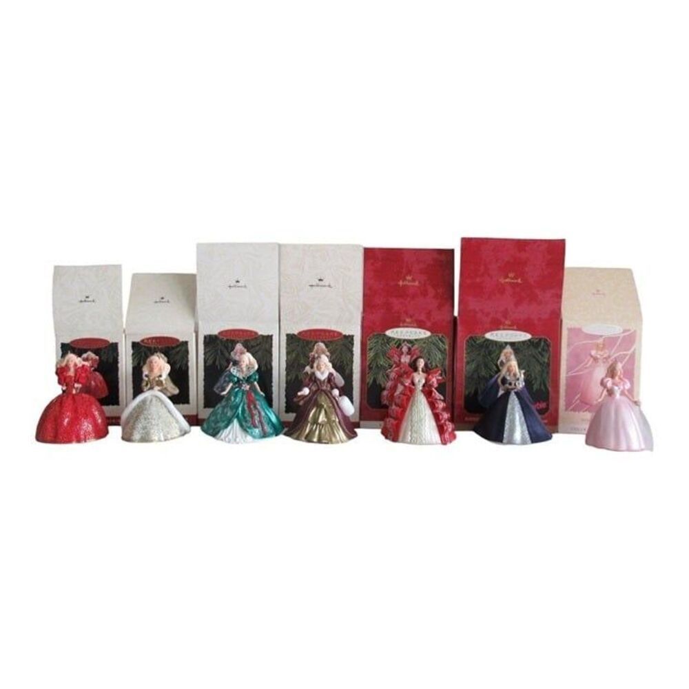 Barbie Collection of Hallmark Keepsake Ornaments – Lot of 7 - Picture 3 of 10
